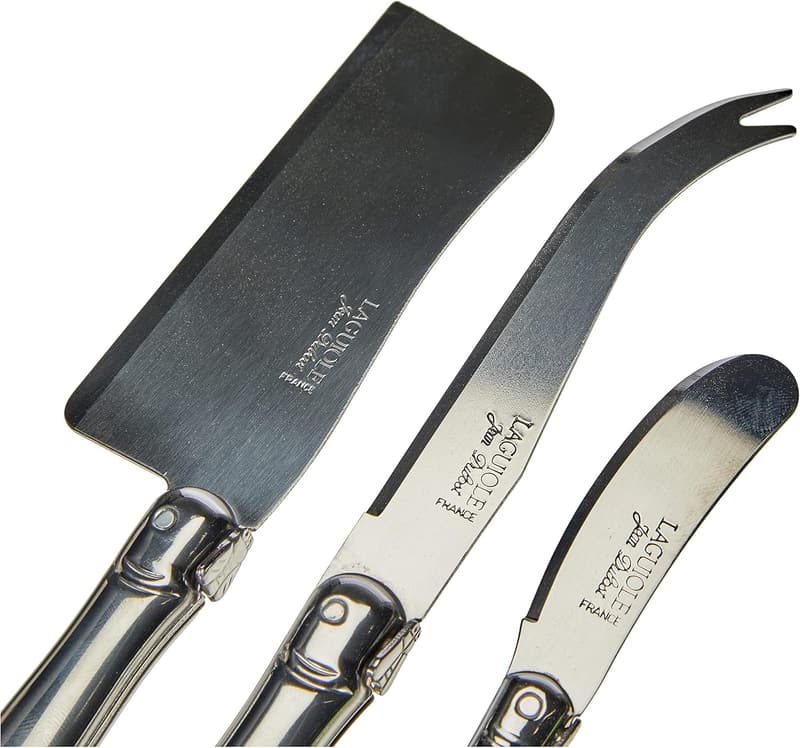 Laguiole Käse-Set aus Edelstahl, 3-teilig