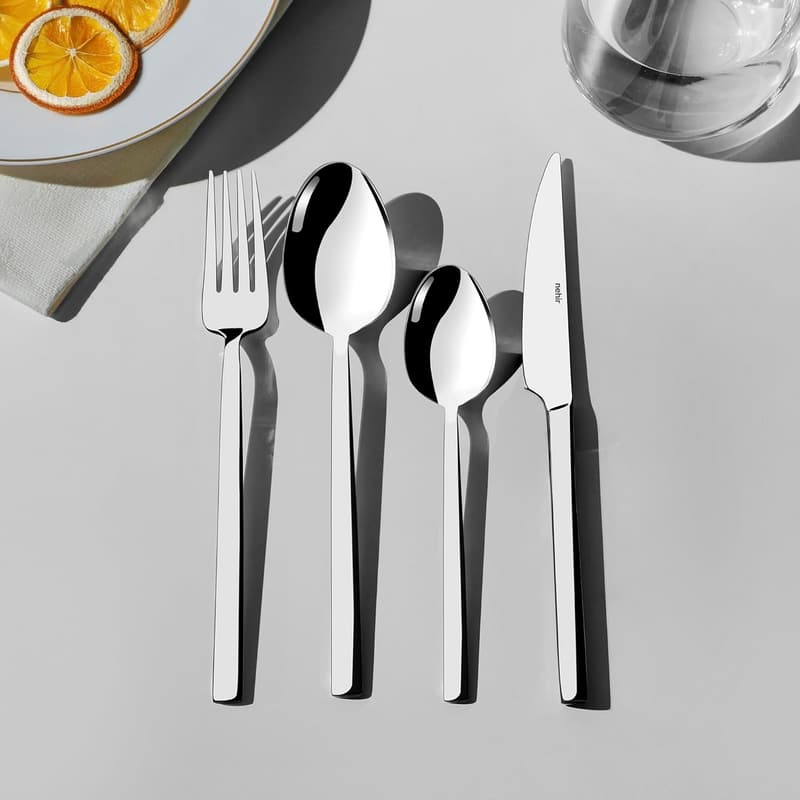 16-teiliges Edelstahl-Besteckset für 4 Personen – Rostbeständig und elegant