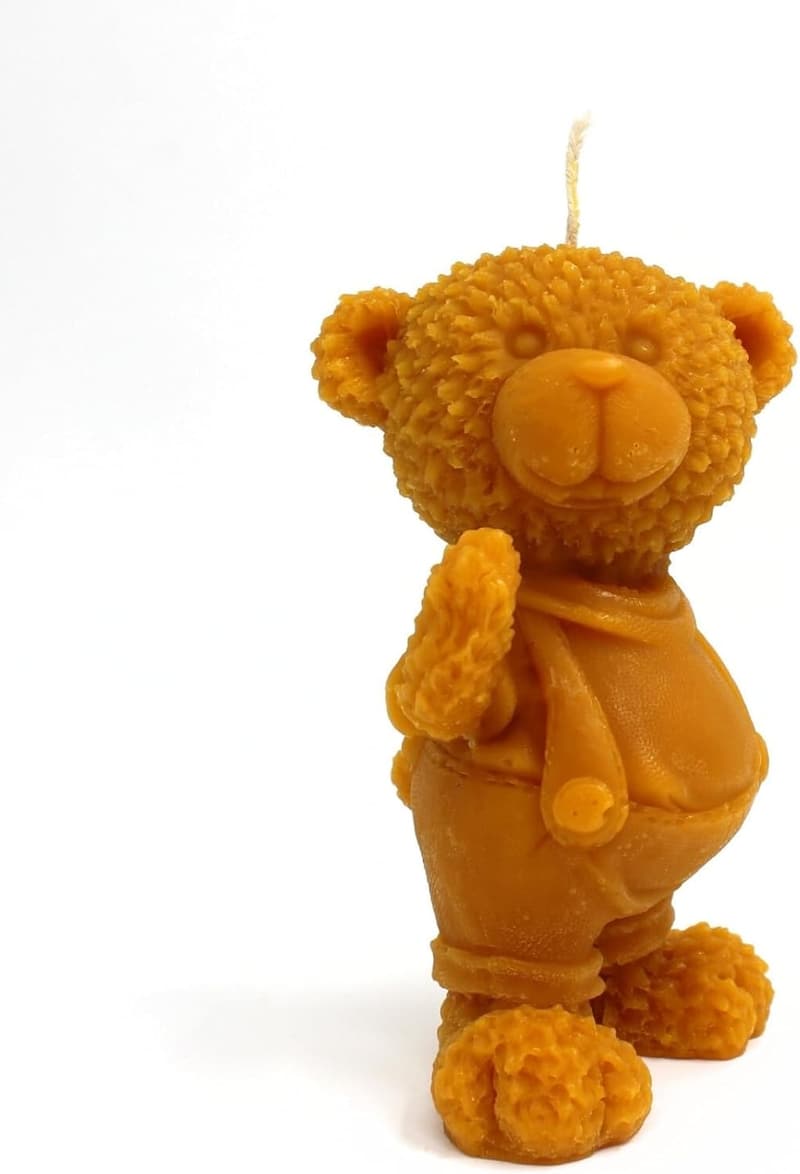 Handgemachte Bienenwachskerze – 100% natürlich, umweltfreundlich, ideal zum Verschenken