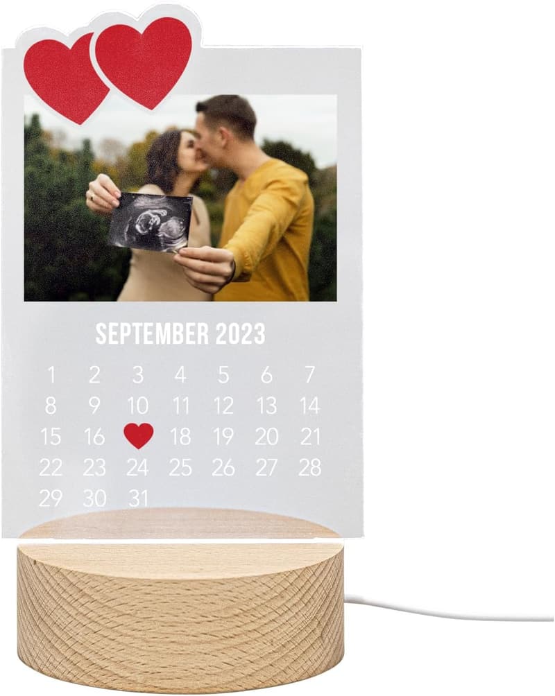 Personalisierte Acrylglas-Foto Geschenke zum Jahrestag für Paare