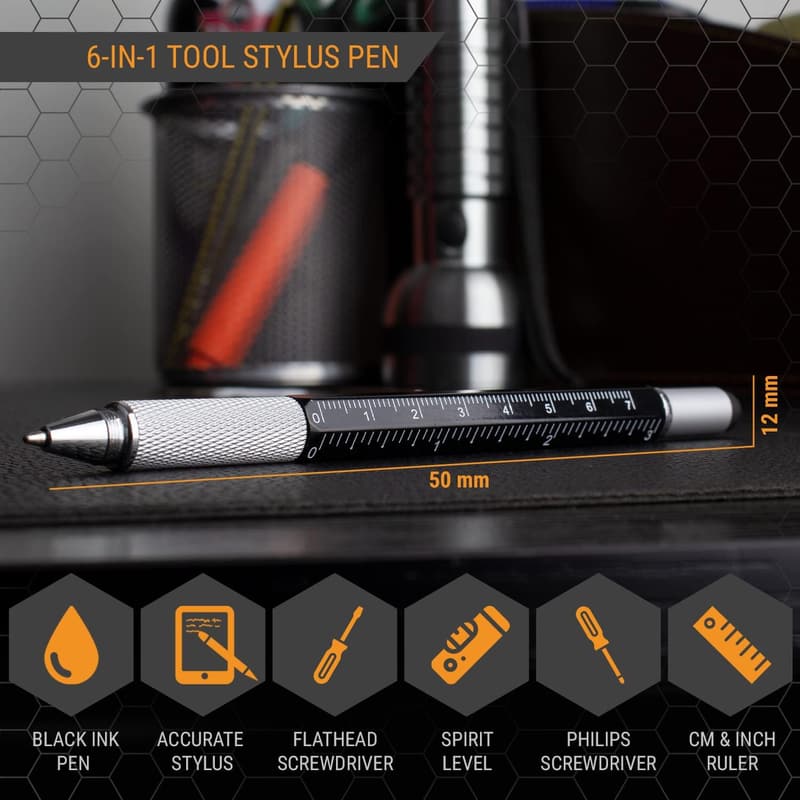 TwitFish Multifunktions-Stift - Schwarz