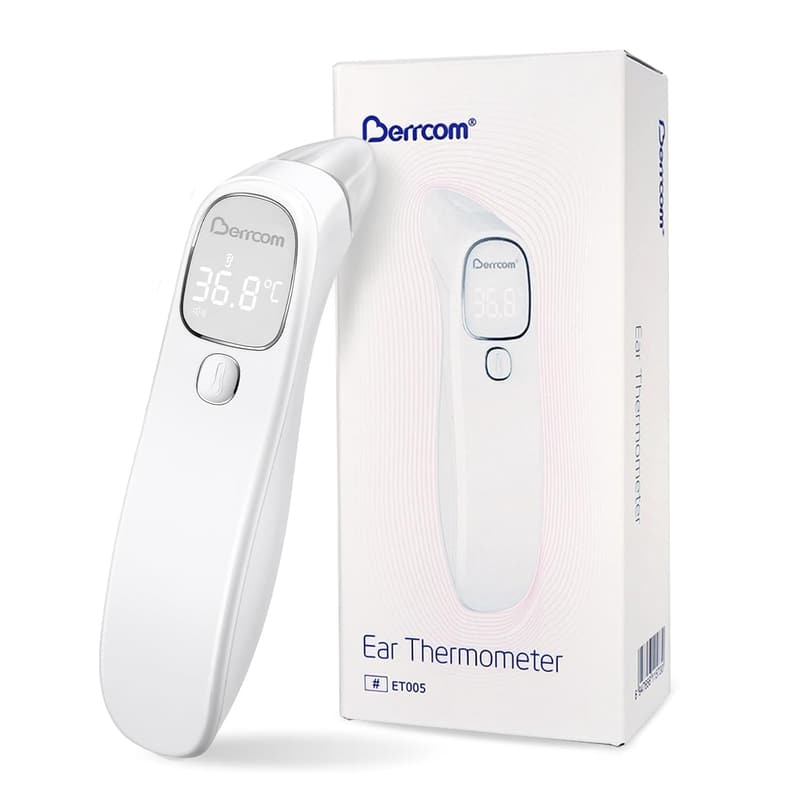 Digitales Infrarot-Thermometer für Baby und Erwachsene mit Fieberalarm