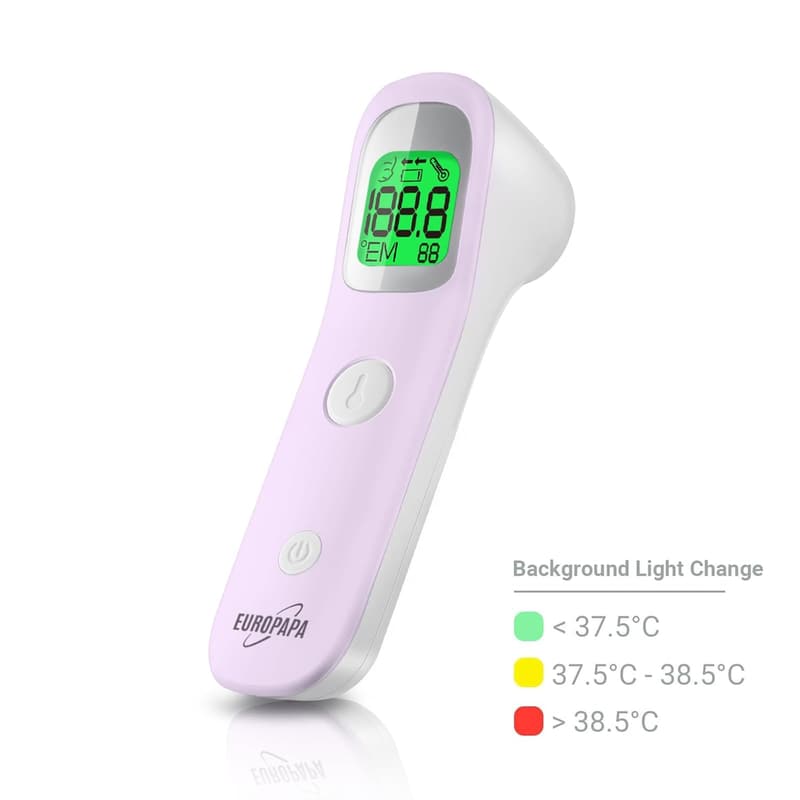 Infrarot-Stirnthermometer mit Fieberalarm für die ganze Familie