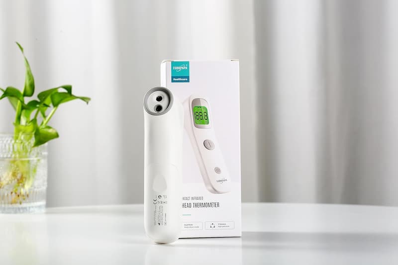 Infrarot-Stirnthermometer mit Fieberalarm für die ganze Familie