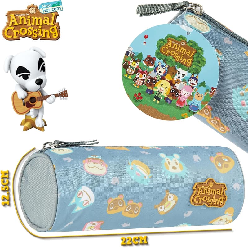 Animal Crossing Federmäppchen für Kinder zur Einschulung