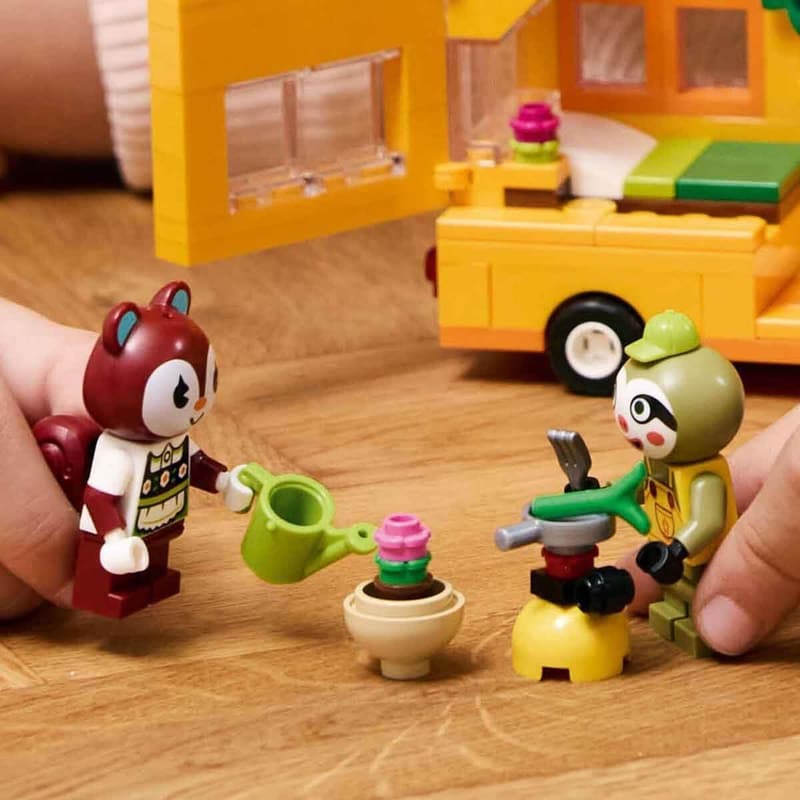 LEGO Animal Crossing Gerds Wohnwagen Set – Spielzeug für Kinder ab 7 Έτη