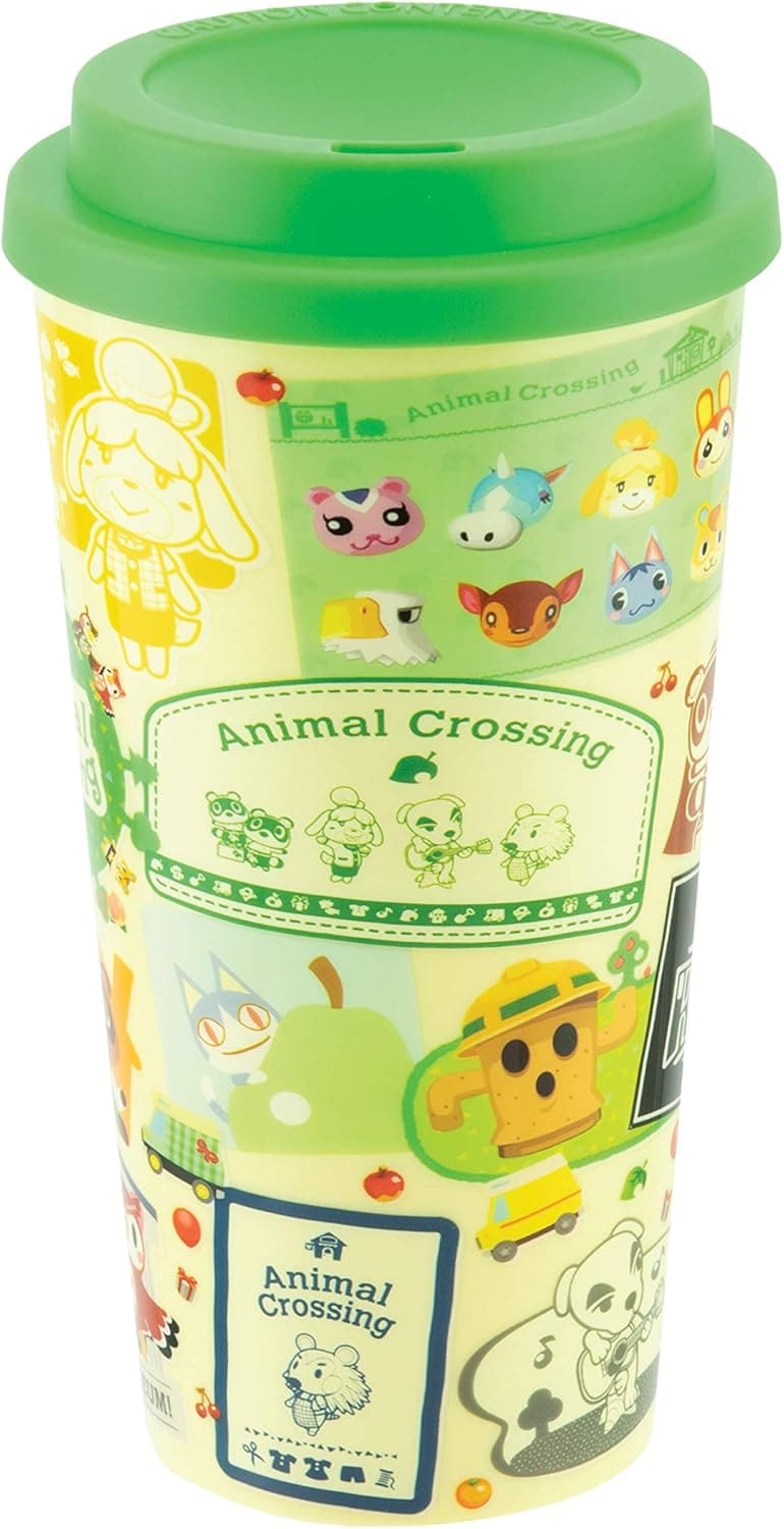 Animal Crossing Reisebecher aus Kunststoff, lizenziertes Zubehör