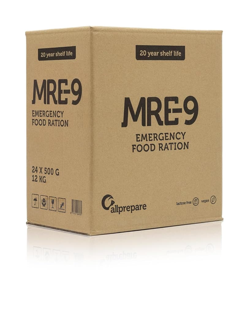 Notration für 24 Tage - 20 Jahre haltbar - 2400 kcal/Tag, 24x500g
