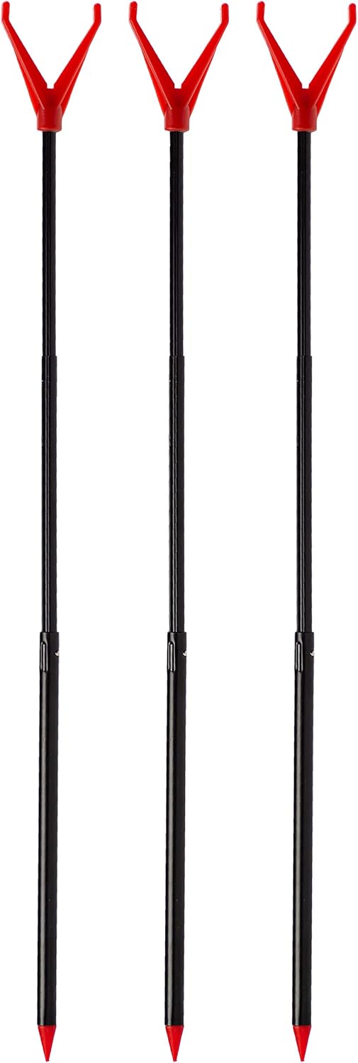Zite Fishing Teleskop-Rutenhalter-Set 30-75cm – 3 Stück Angelzubehör