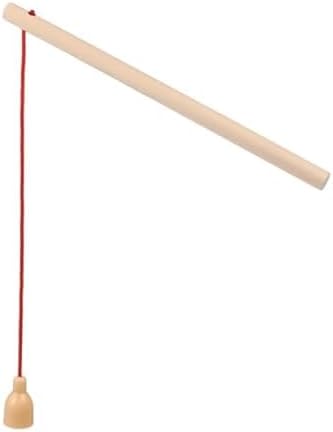 Magnetische Holz-Angelrute im 10er-Set
