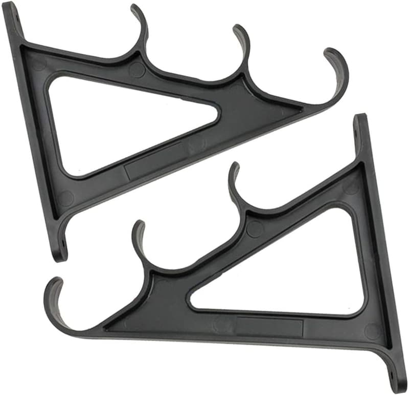 Horizontaler Wandhalter für 3 Angelruten