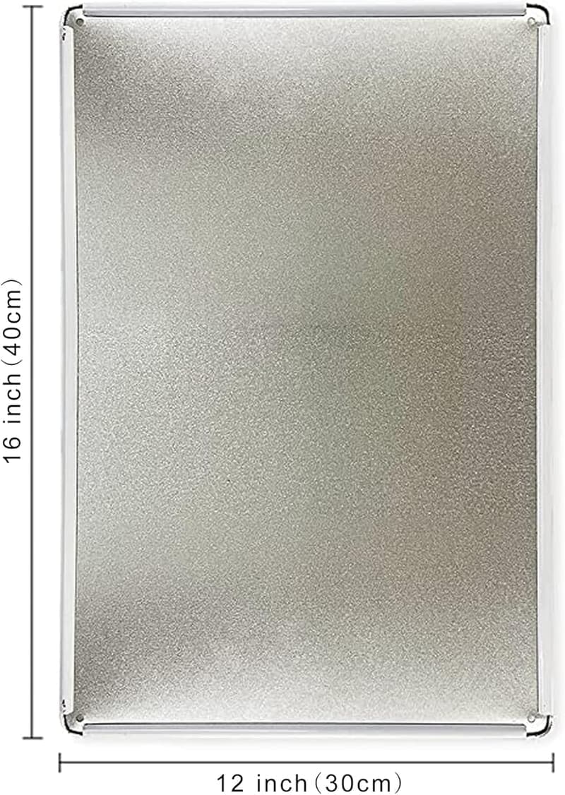 Metall-Blechschild mit anglerischer Sonnenuntergangslandschaft