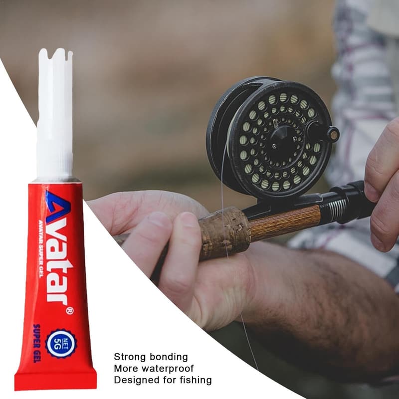 Reparaturkleber für Angelruten - wasserdicht, 0,1 oz