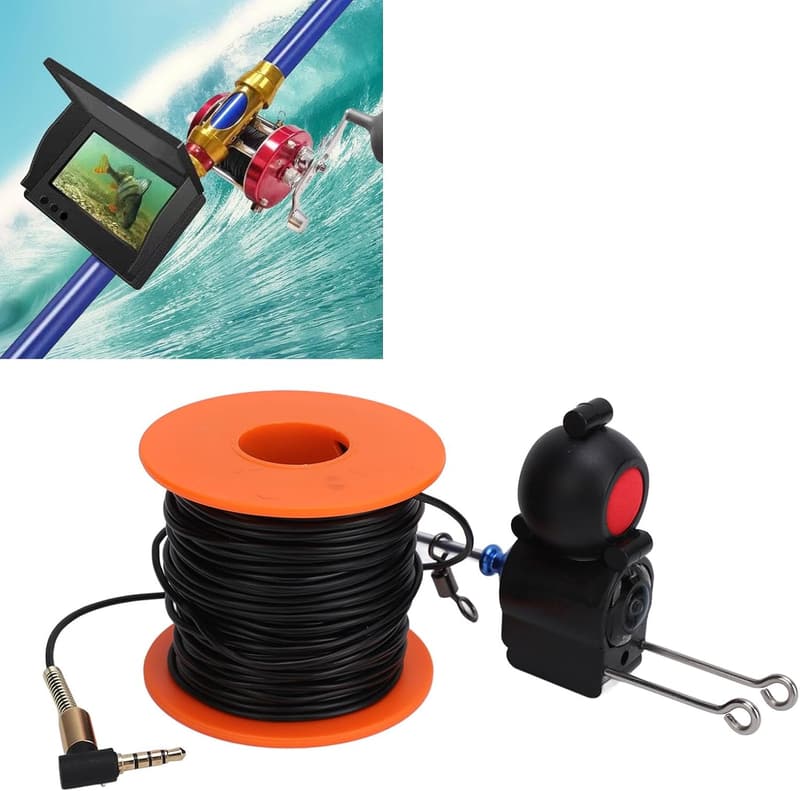 Wasserdichte HD-Unterwasser-Angelkamera mit 30 m Kabel