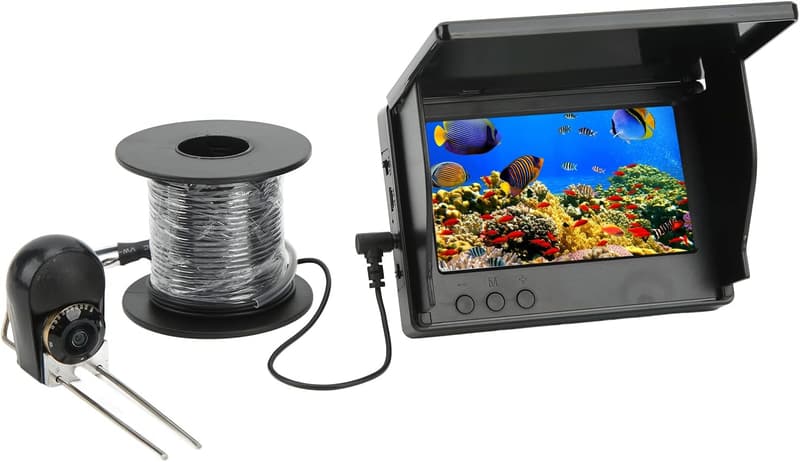 HD Unterwasser-Angelkamera mit LCD-Bildschirm und 30m Reichweite