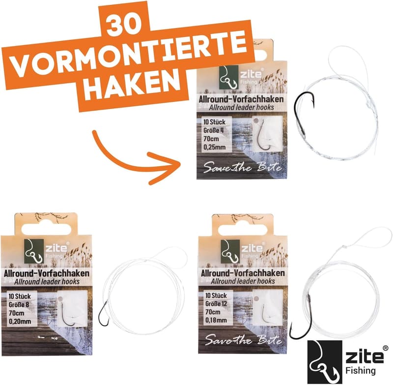 Allround Angelzubehör-Set in Sortierbox – Angeln Grundausstattung