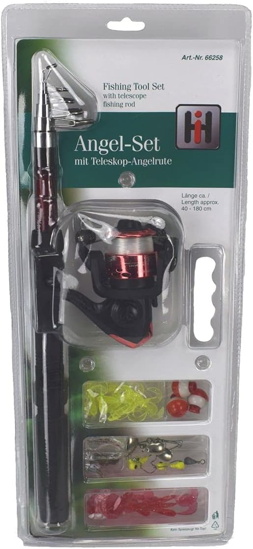 Teleskop-Anglerset mit 70 Teilen – Angelzubehör für Angler