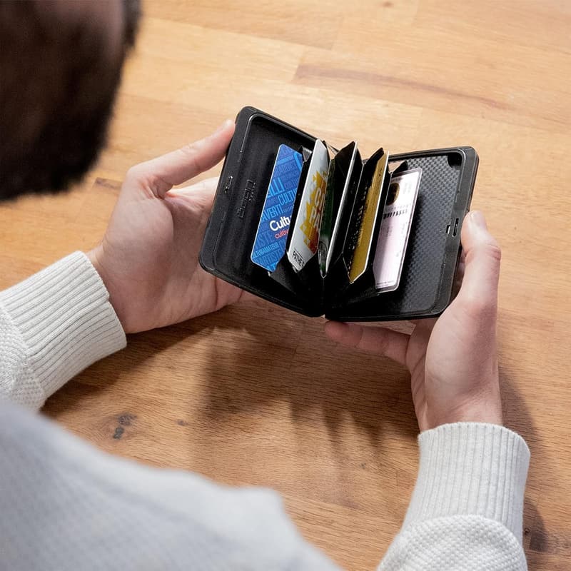 RFID geschützte Aluminium Geldbörse Oslo Large mit großer Kapazität