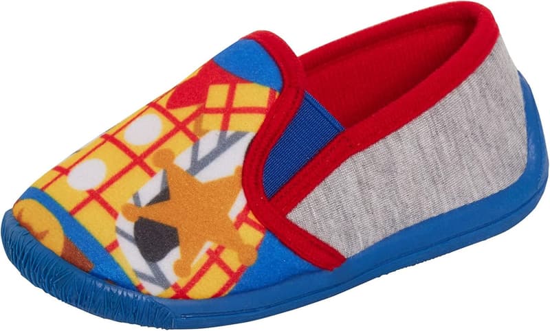 Disney Toy Story Hausschuhe für Jungen, Buzz & Woody, leicht anzulegen