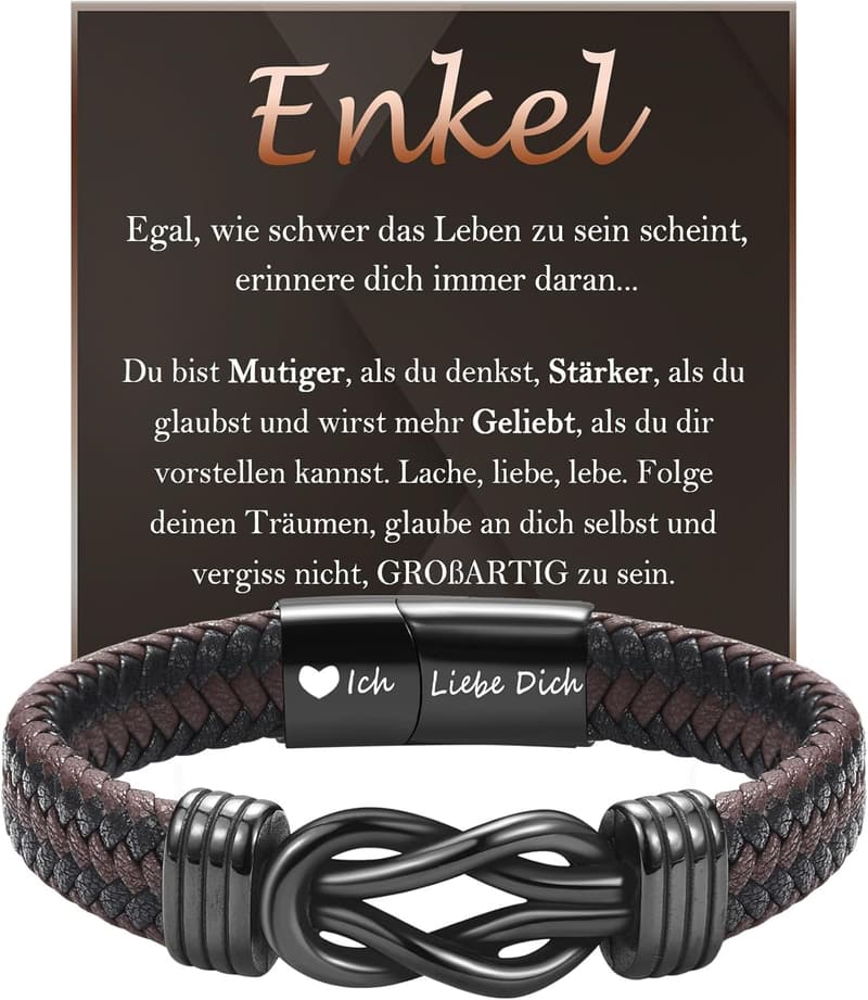 Graviertes Armband für Väter – Perfektes Geschenk zum Vatertag