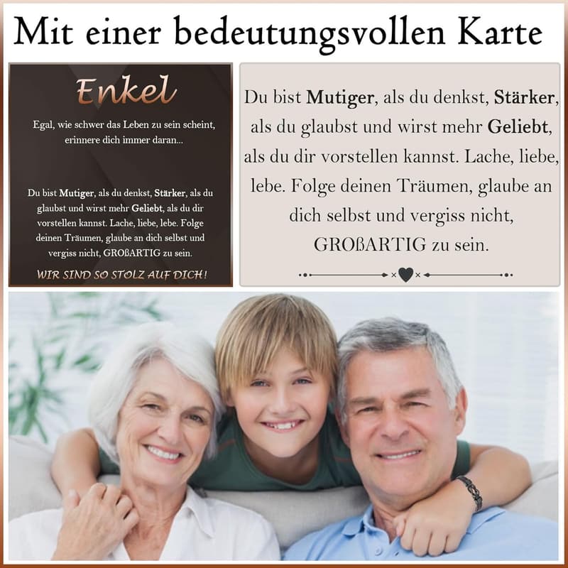 Graviertes Armband für Väter – Perfektes Geschenk zum Vatertag