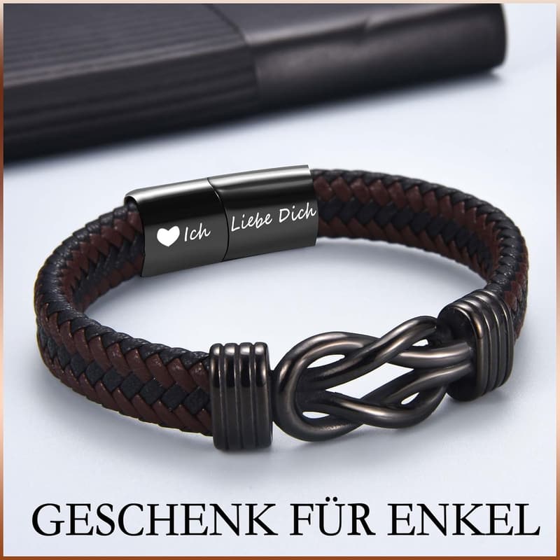 Graviertes Armband für Väter – Perfektes Geschenk zum Vatertag