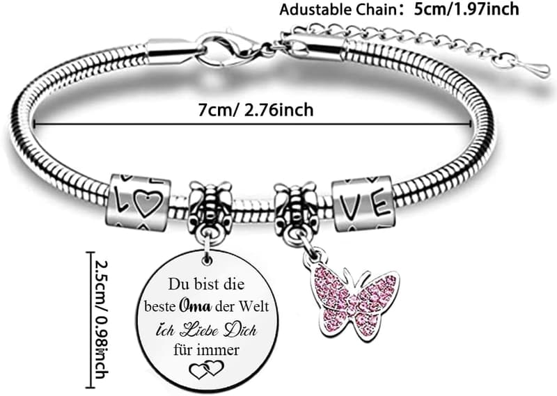 Muttertags-Armband für Frauen – Geschenk für Mama und Oma