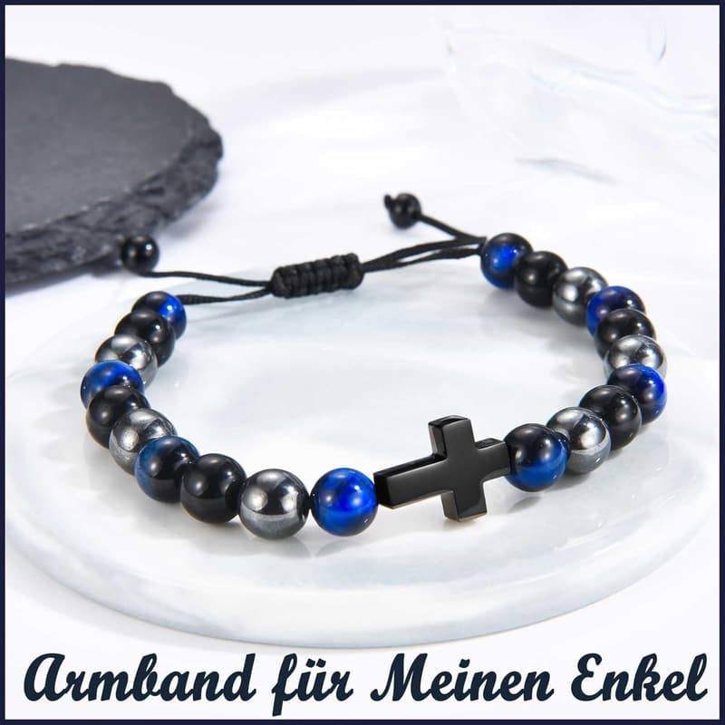Armband für Jungen - Geschenk zum Geburtstag oder Taufe