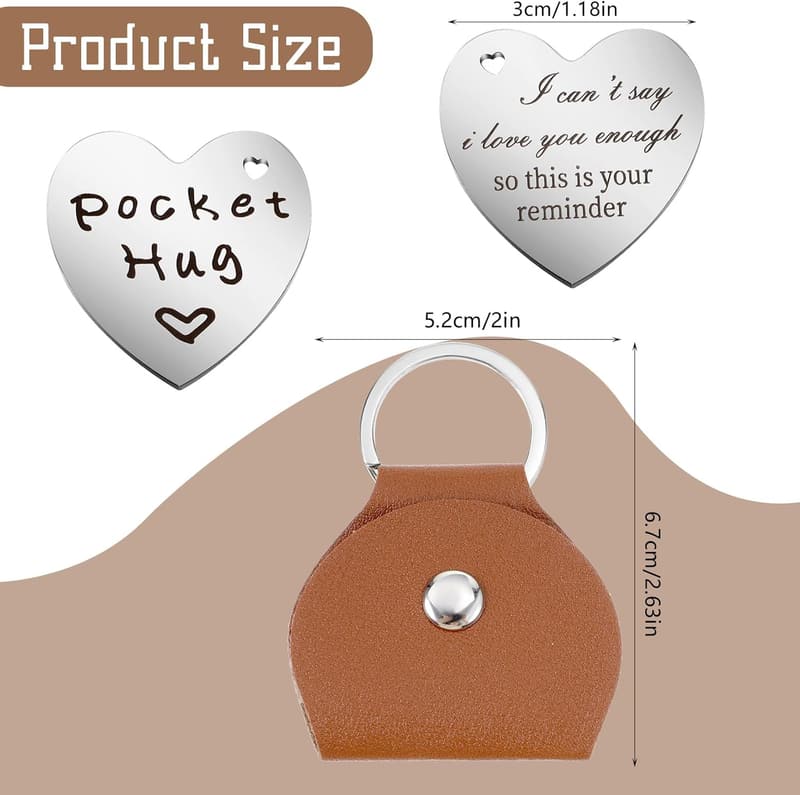 Pocket Hug Token für Fernbeziehungen – Inspirierendes Geschenk für Männer
