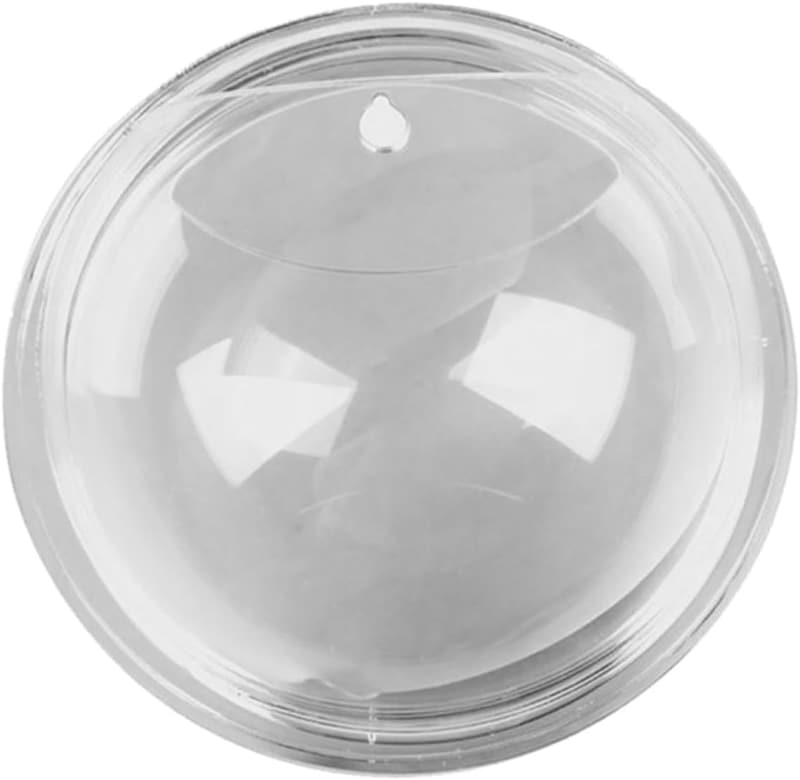 Kreative Wanddekor-Vase aus klarem Acryl für Pflanzenhalter