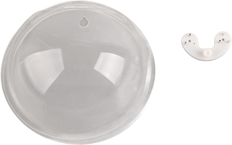 Transparente Acryl-Fischschüssel für Wandmontage – 15 cm Deko für Wohnzimmer und Büro