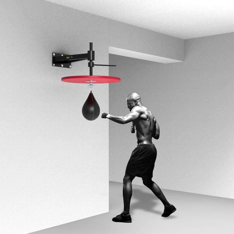 Höhenverstellbarer Cobra Boxsack für Fitness und Muay Thai (50x41 cm)