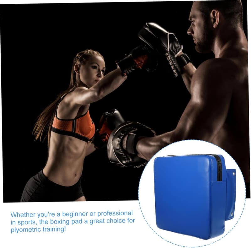 Boxsack Pad zur Wandmontage – Zielscheibe in Blau