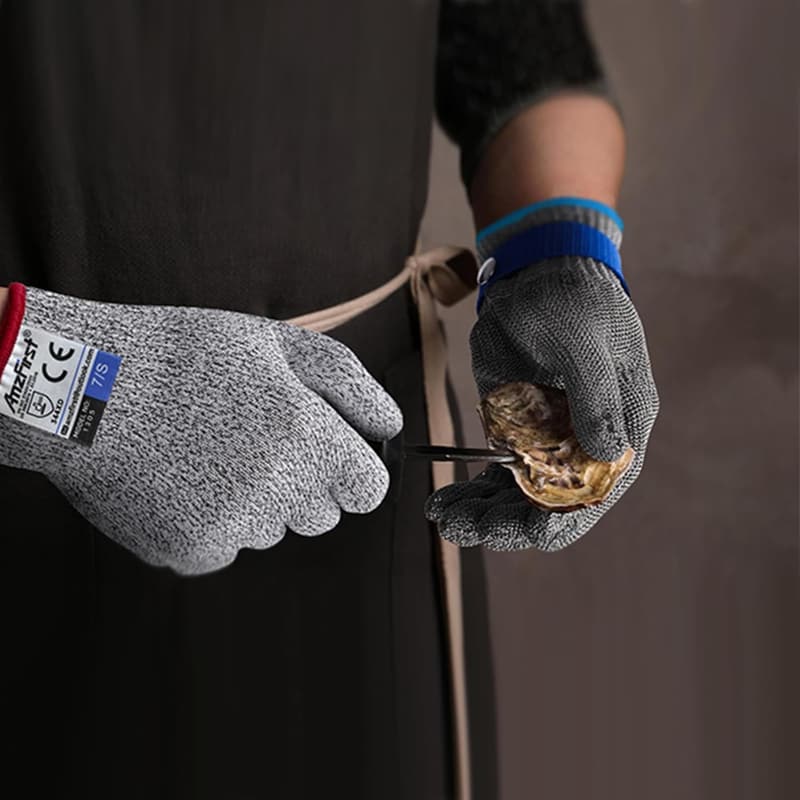 Schnittschutzhandschuhe Level 9 für Küche und Arbeit, Größe 10/XL