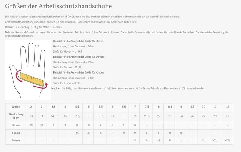 Unisex Schweißerhandschuhe Granada für Sicherheit und Komfort