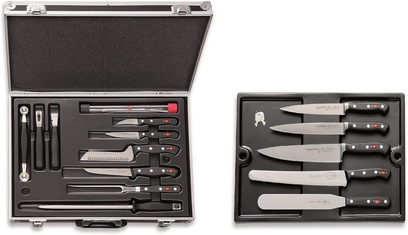 F. DICK 17-teiliges Kochmesser-Set im Koffer für Profiköche