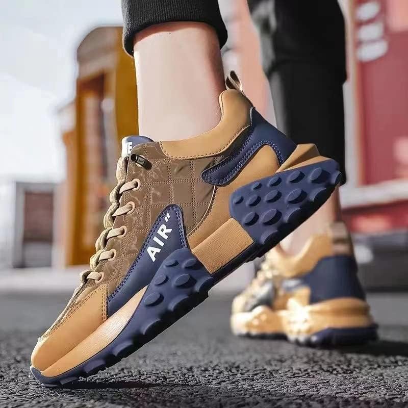 Atmungsaktive Herrensportschuhe mit Luftpolster und elastischem Band