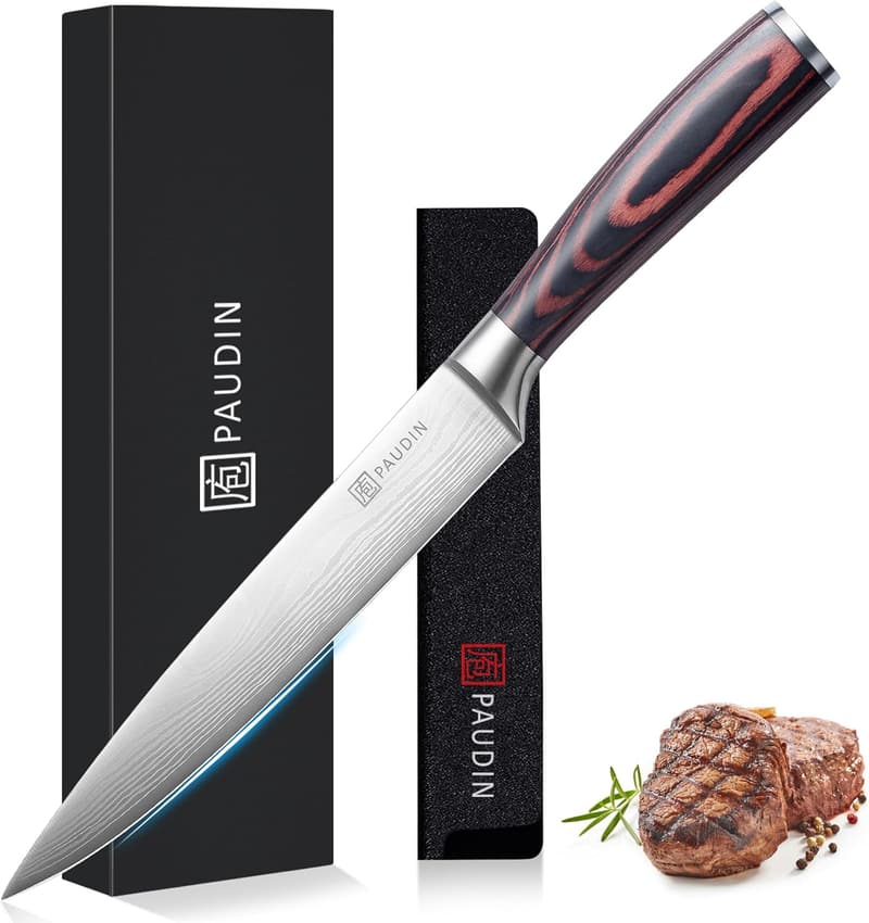 PAUDIN Tranchiermesser 20 cm aus hochlegiertem Carbonstahl