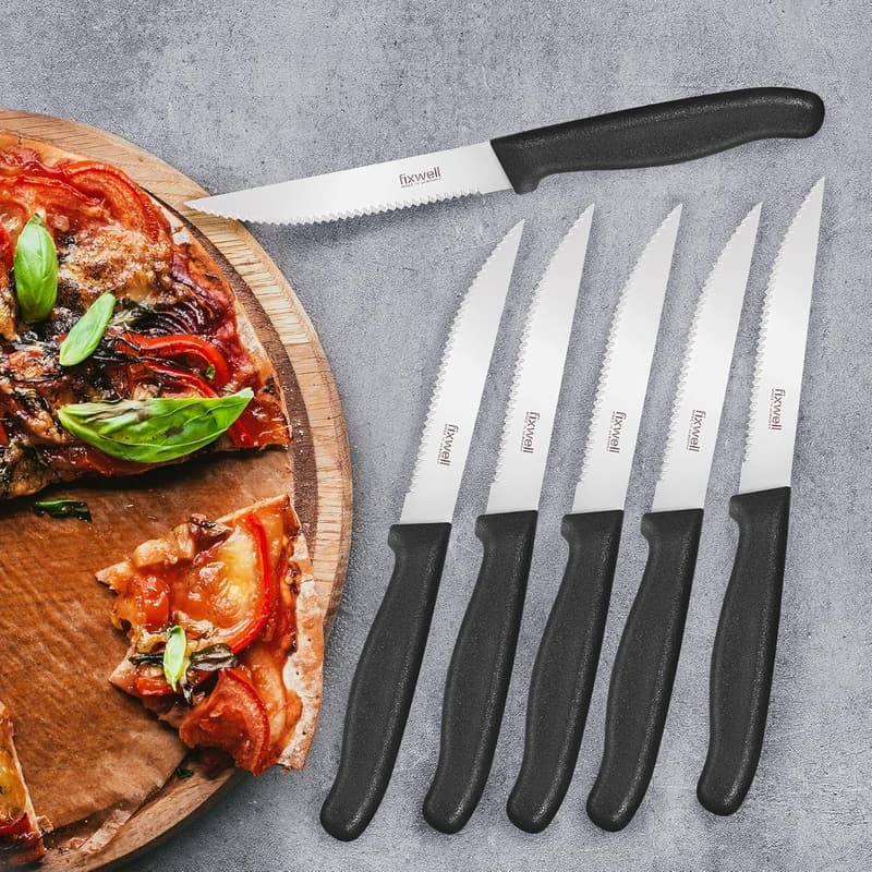 Allzweckmesser mit Wellenschliff – langlebig, rostfrei, spülmaschinenfest