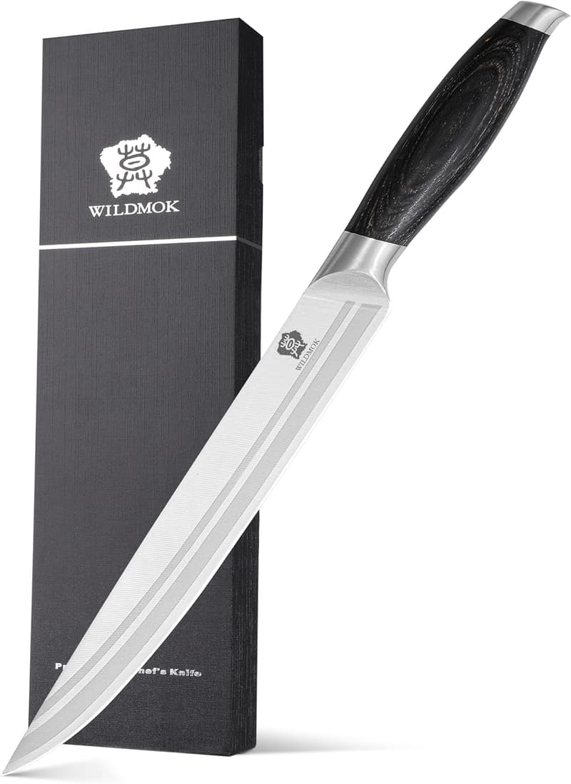 Professionelles Tranchiermesser 20,5 cm aus Edelstahl mit ergonomischem Griff