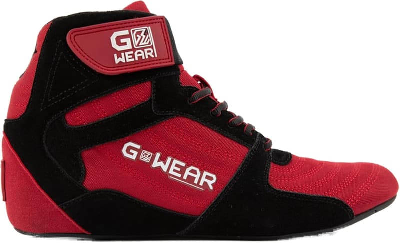 Gorilla Wear Gwear Pro High Tops rot/schwarz - Fitnessschuhe für Krafttraining