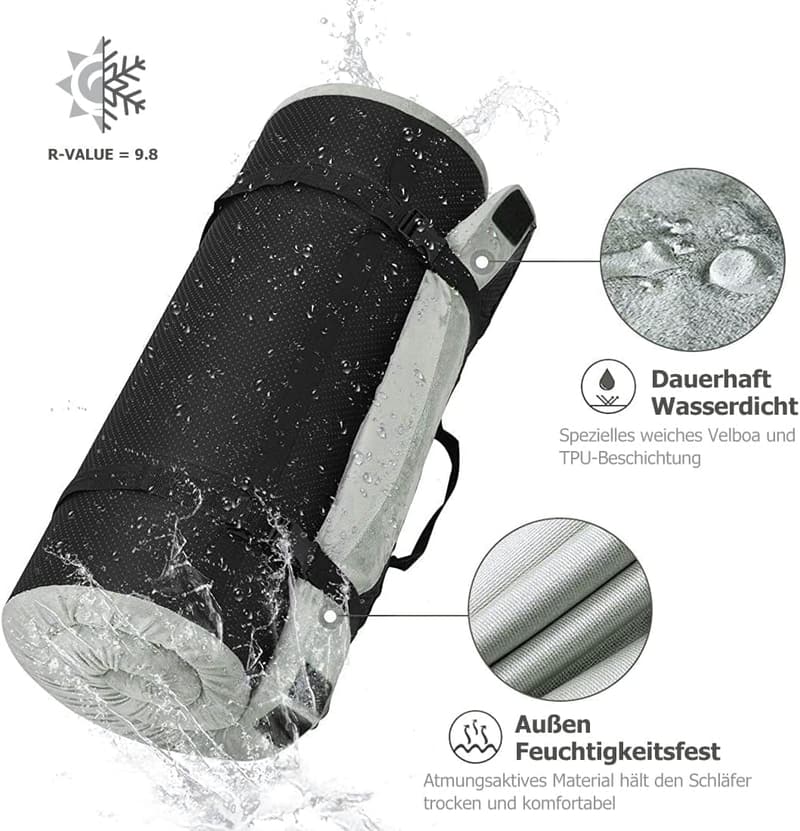 Willpo Schaumstoff Isomatte für Camping und Outdoor