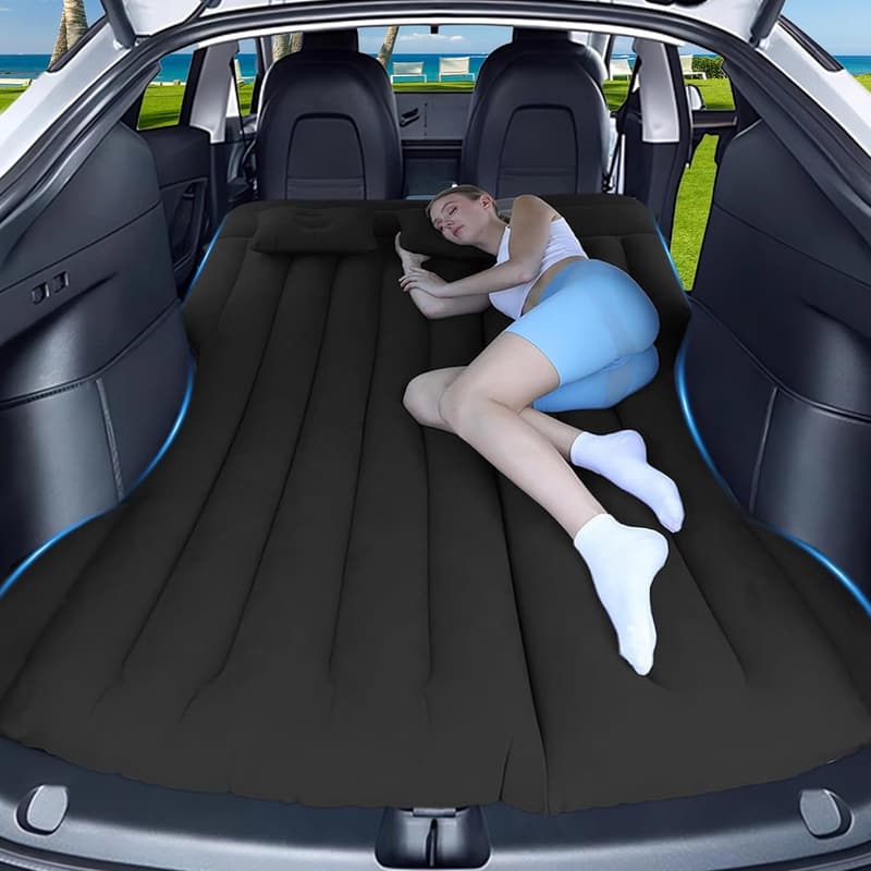 Aufblasbare Auto Luftmatratze für Camping im SUV Model Y