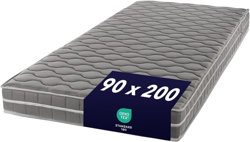 Ortho-Relax 4in1 Viskomatratze 90x200 cm, Härte H2-3, 100 Nächte Probeschlafen