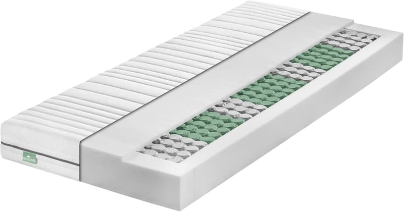 Ergonomische 7-Zonen Taschenfederkernmatratze H3, 90 x 200 cm