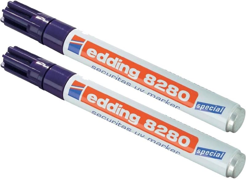 edding UV Permanentmarker, 2er Pack