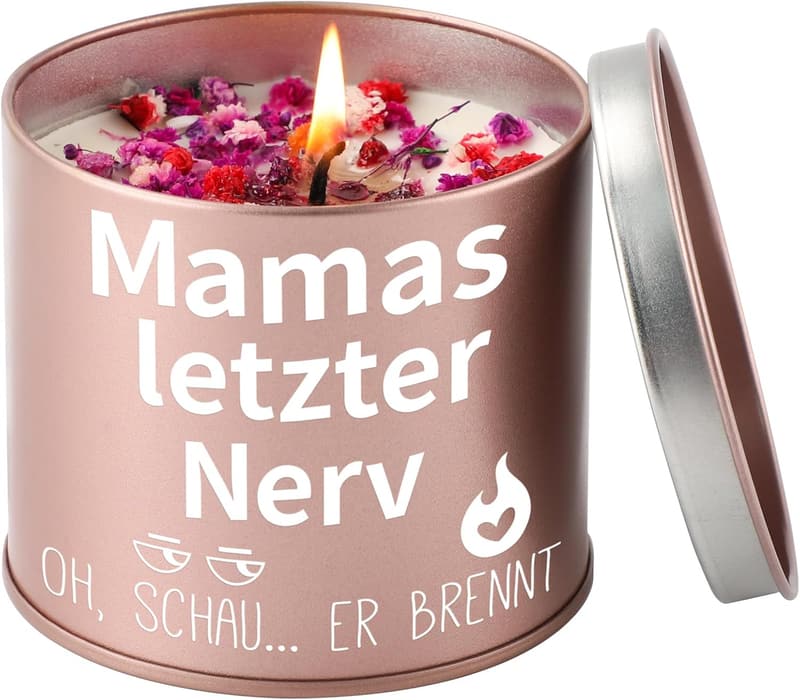 Muttertagsgeschenk: 9 Unzen Stumpenkerze für Mama