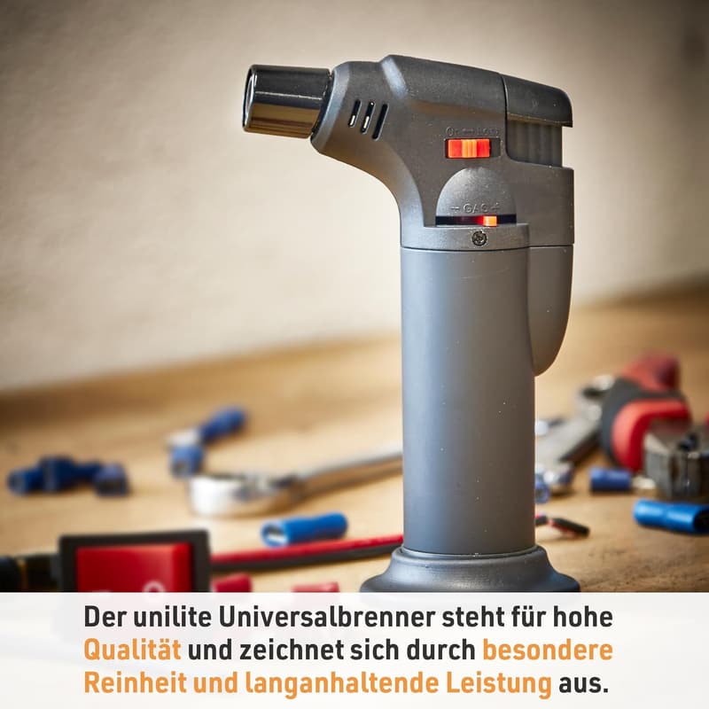 Sturmfeuerzeug mit Jetflamme – nachfüllbar, 100 ml Set – in 4 Farben