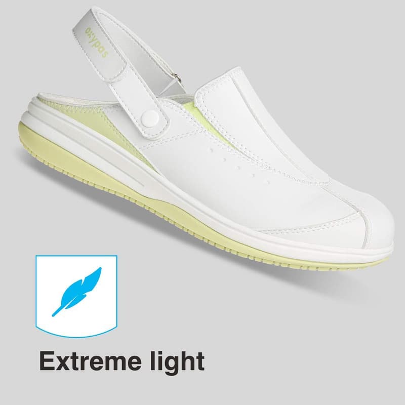 Oxypas Sicherheitsschuhe Iris für Damen, Größe 41 EU, weiß