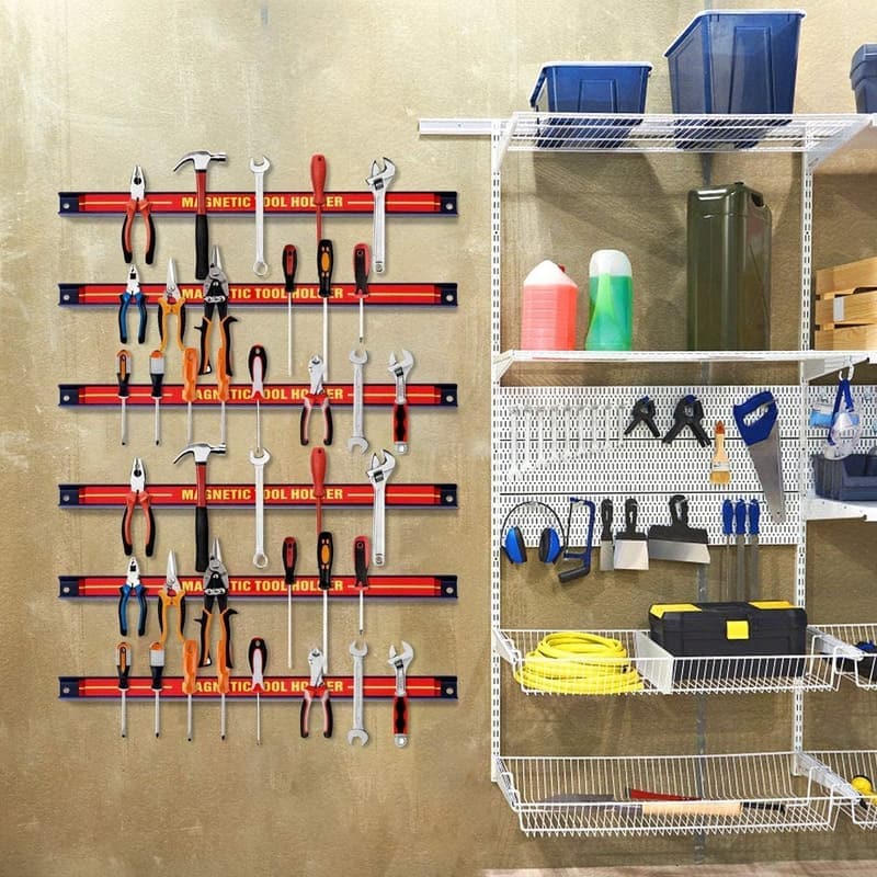 Werkzeug Magnetleiste Set 46 cm für die Werkstatt - inkl. Montagematerial